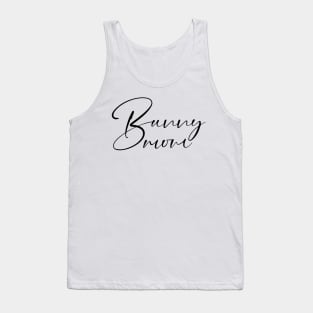 Rabbit Calligraphy for Bunny Mom Tank Top